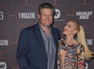 Gwen Stefani radieuse en minirobe transparente avec Blake Shelton