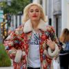Exclusif - Gwen Stefani fait ses courses de Noël de dernière minute à Beverly Hills le 23 décembre 2019.