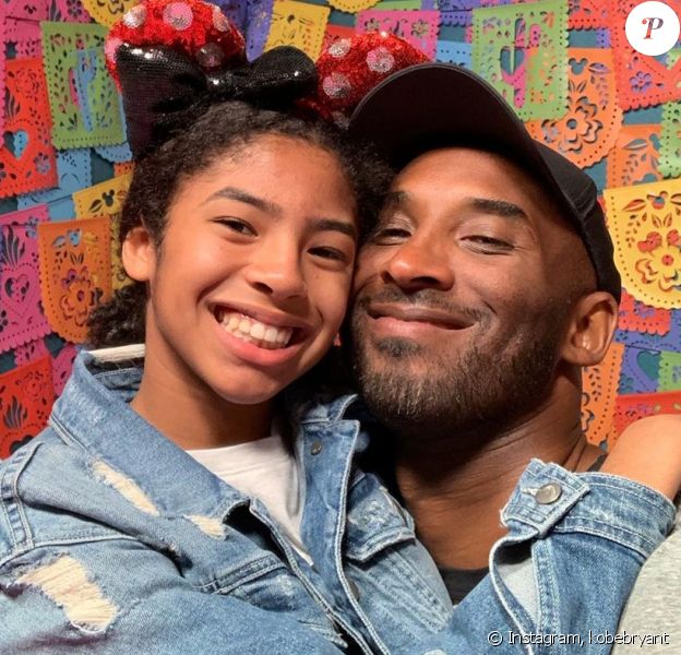 Kobe Bryant avec sa fille Gianna, le 3 septembre 2019.