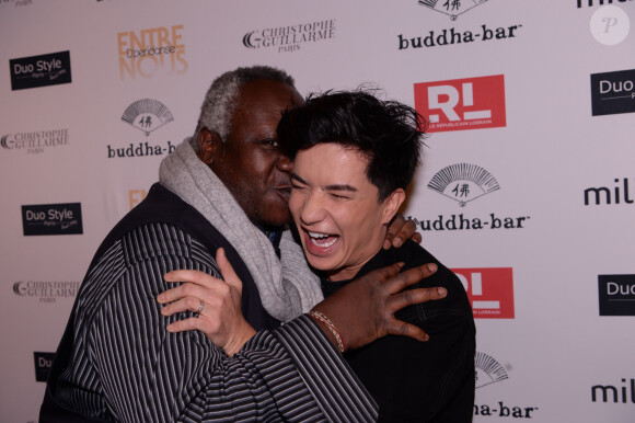 Magloire et Nicolas Waldorf lors du cocktail de lancement de la tournée "Entre Nous" by D'pendanse, au Buddha-Bar à Paris, France, le 28 janvier 2020. © Rachid Bellak/Bestimage