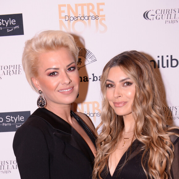 Katrina Patchett et Candice Pascal lors du cocktail de lancement de la tournée "Entre Nous" by D'pendanse, au Buddha-Bar à Paris, France, le 28 janvier 2020. © Rachid Bellak/Bestimage