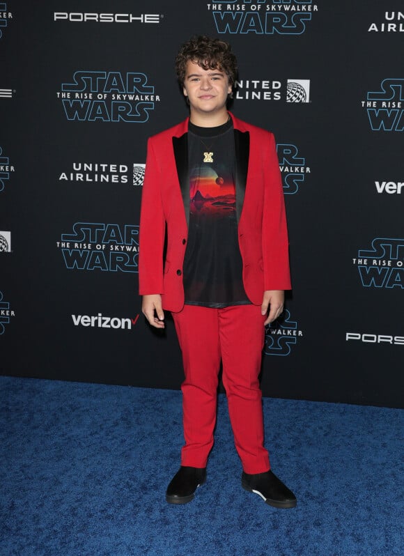 Gaten Matarazzo à la première de Star Wars: The Rise Of Skywalker à Los Angeles, le 16 décembre 2019