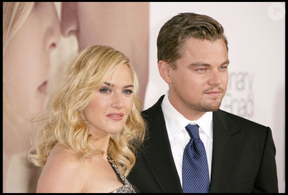 Leonardo DiCaprio et Kate Winslet à la première du film "Revolutionary Road" au Mann Village Theatre de Westwood le 15 décembre 2008.