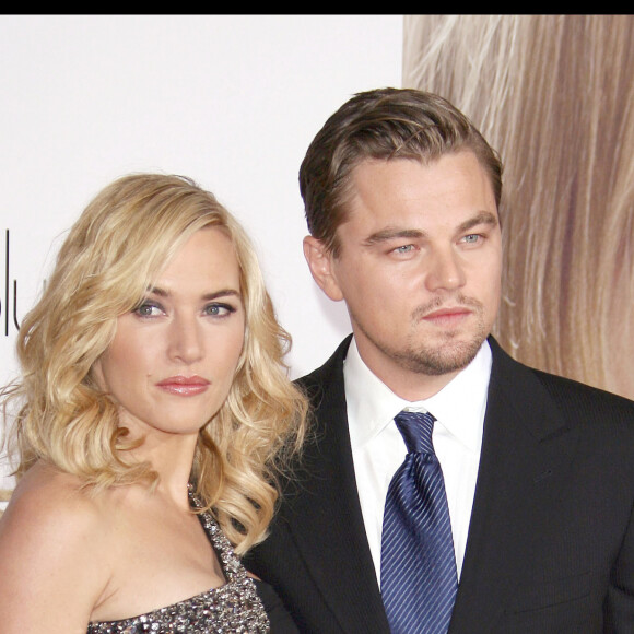 Leonardo DiCaprio et Kate Winslet à la première du film "Revolutionary Road" au Mann Village Theatre de Westwood le 15 décembre 2008.