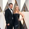 Leonardo DiCaprio et Kate Winslet - Photocall de la 88ème cérémonie des Oscars au Dolby Theatre à Hollywood, le 28 février 2016