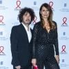 Yarol Poupaud et sa compagne Caroline de Maigret lors du photocall de la 18ème édition du "Dîner de la mode du Sidaction" au Pavillon Cambon Capucines - Potel et Chabot à Paris, France, le 23 janvier 2020. © Olivier Borde/Bestimage