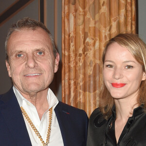 Jean Charles de Castelbajac et Pauline de Drouas pendant la soirée "Kenzo Takada's Birthday Night" pour fêter les 80 ans de Kenzo Takada au Pavillon Ledoyen à Paris, France, le 28 février 2019. © Coadic Guirec/Bestimage