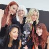 Les Pussycat Dolls Carmit Bachar, Kimberly Wyatt, Ashley Roberts, Nicole Scherzinger et Jessica Sutta en répétition. Novembre 2019.