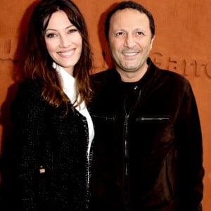 Mareva Galanter et son compagnon Arthur (Jacques Essebag) - People au village des internationaux de France de tennis à Roland Garros à Paris 5 juin 2016. © Dominique Jacovides / Bestimage