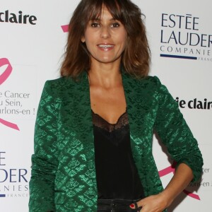 Faustine Bollaert lors de la soirée de lancement de la 25ème édition "Octobre rose" sur la péniche Pavillon Seine à Paris, France, le 1er octobre 2018. © Denis Guignebourg/Bestimage