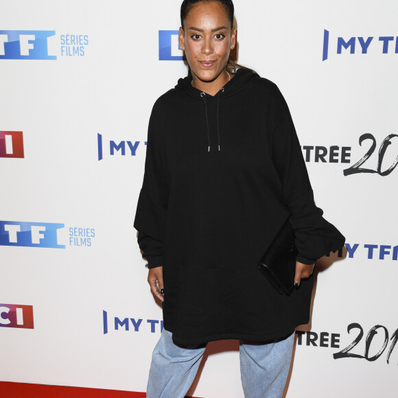 Amel Bent - Soirée de rentrée 2019 de TF1 au Palais de Tokyo à Paris, le 9 septembre 2019. © Pierre Perusseau/Bestimage