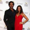 L'acteur des "Feux de l'amour" Kristoff St. John et Mia St. John à Los Angeles.