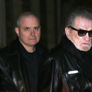 Exclusif - Eddy Mitchell - Arrivées à la soirée "La nuit de la déprime" aux Folies Bergère à Paris. Le 3 février 2020 © Panoramic / Bestimage 03/02/2020 - Paris