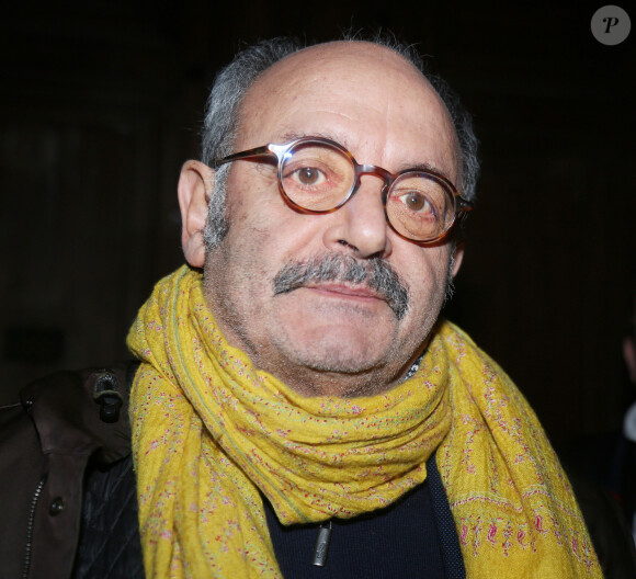 Exclusif - Louis Chedid - Arrivées à la soirée "La nuit de la déprime" aux Folies Bergère à Paris. Le 3 février 2020 © Panoramic / Bestimage 03/02/2020 - Paris