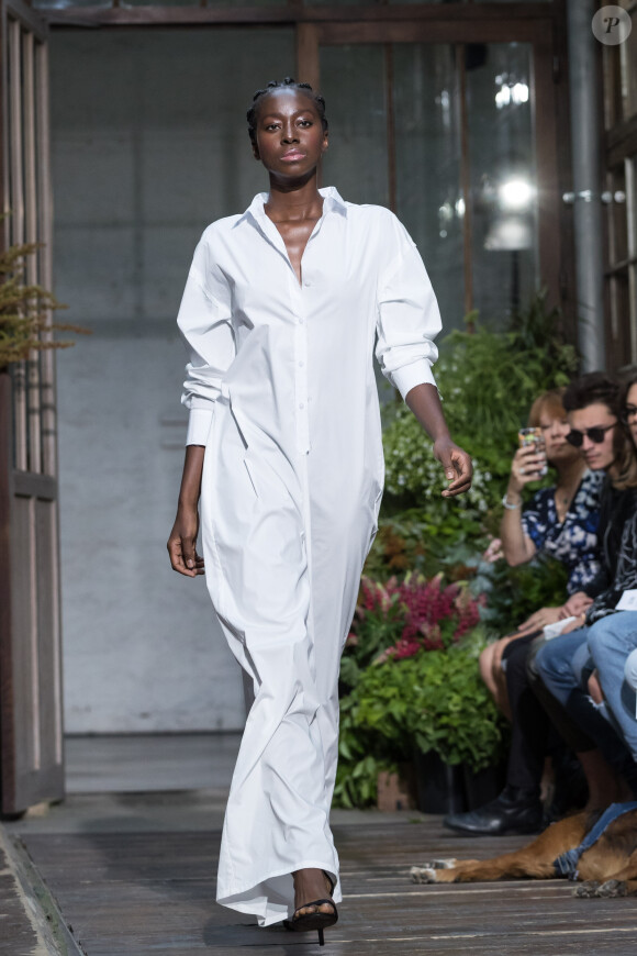 Model - Défilé Alter Designs mode homme printemps-été 2020, le premier défilé de Pauline Ducruet dans le cadre de la Fashion Week de Paris à la Cartonnerie à Paris le 18 juin 2019. © Cyril Moreau/Bestimage