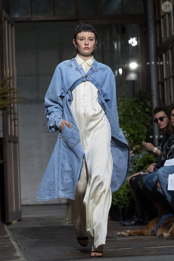 Model - Défilé Alter Designs mode homme printemps-été 2020, le premier défilé de Pauline Ducruet dans le cadre de la Fashion Week de Paris à la Cartonnerie à Paris le 18 juin 2019. © Cyril Moreau/Bestimage
