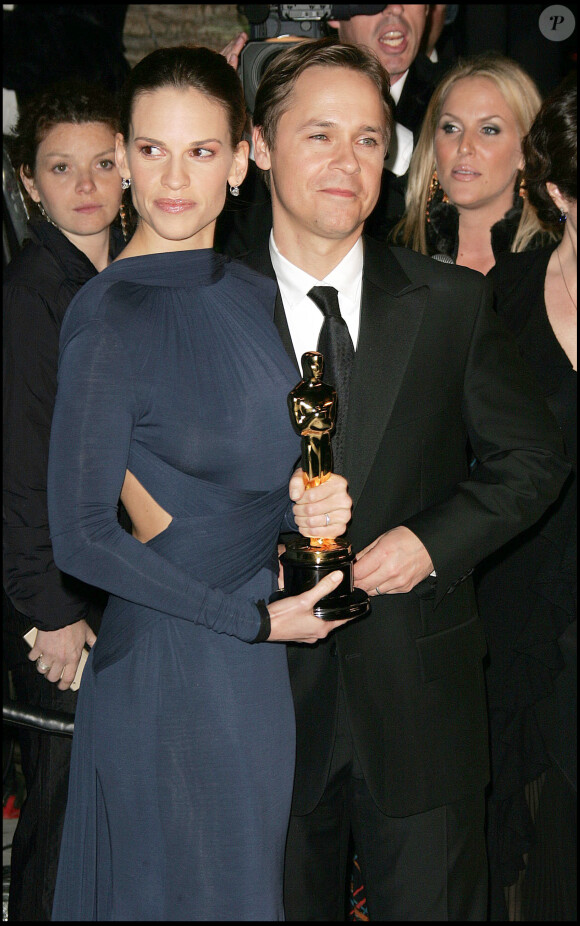 Hilary Swank et Chad Lowe le 27 février 2005 à Los Angeles.