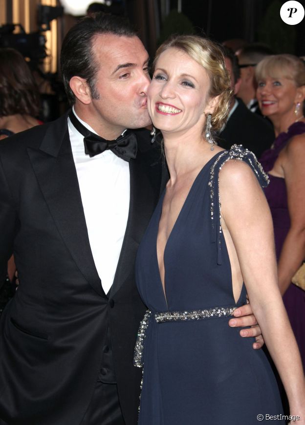Jean Dujardin et Alexandra Lamy, victimes de la malédiction des Oscars.