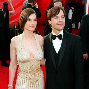Hilary Swank et Chad Lowe, victimes de la malédiction des Oscars.
