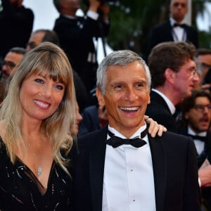 Nagui (Nagui Fam) et sa femme Mélanie Page à la première de "Douleur et Gloire" lors du 72ème Festival International du Film de Cannes, le 17 mai 2019. © Rachid Bellak/Bestimage