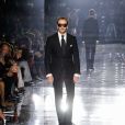 Défilé Tom Ford, collection automne-hiver 2020-2021, aux Milk Studios. Hollywood, Los Angeles, le 7 février 2020.