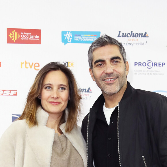 Julie de Bona et Ary Abittan lors de la projection du film "Apprendre à t'aimer" lors de la 22ème édition du festival des créations Télévisuelles de Luchon, France, le 6 février 2020. © Patrick Bernard/Bestimage