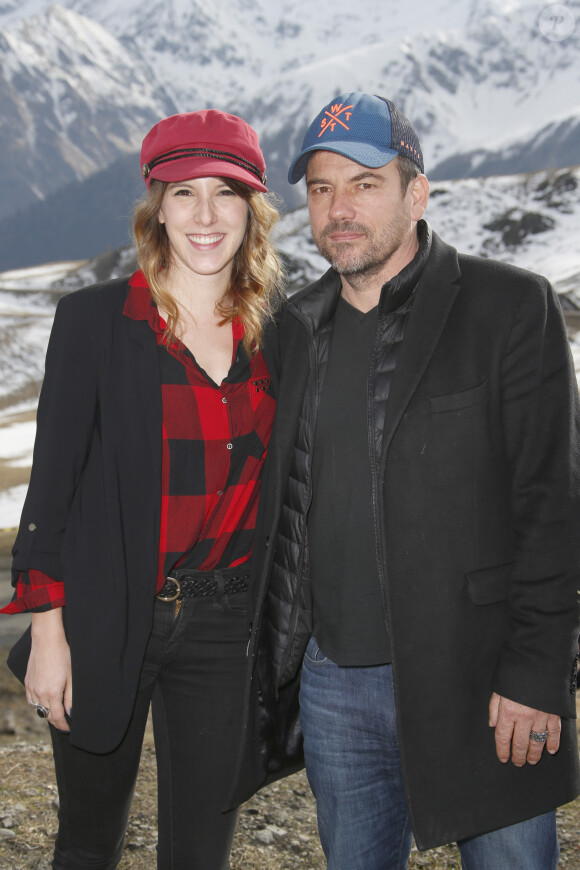 No Web - Léa Francois, Stéphane Hénon de Plus belle la vie - Photocall lors du 22ème Festival des créations télévisuelles de Luchon. Le 8 février 2020 © Christophe Aubert via Bestimage