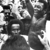 Pelé au Portland Stadium à Portland, le 29 août 1977.