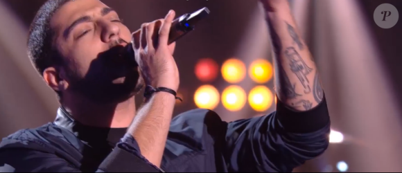Enzo - Extrait de l'émission "The Voice" diffusée samedi 15 février 2020, TF1
