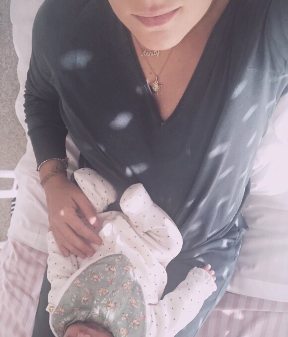 Alizée Lyonnet et sa fille Maggy sur Instagram, le 1er décembre 2019.