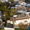 Vues aériennes de la maison de Lauren Sanchez (la nouvelle compagne de Jeff Bezos) et Patrick Whitesell à Los Angeles, le 11 janvier 2019.