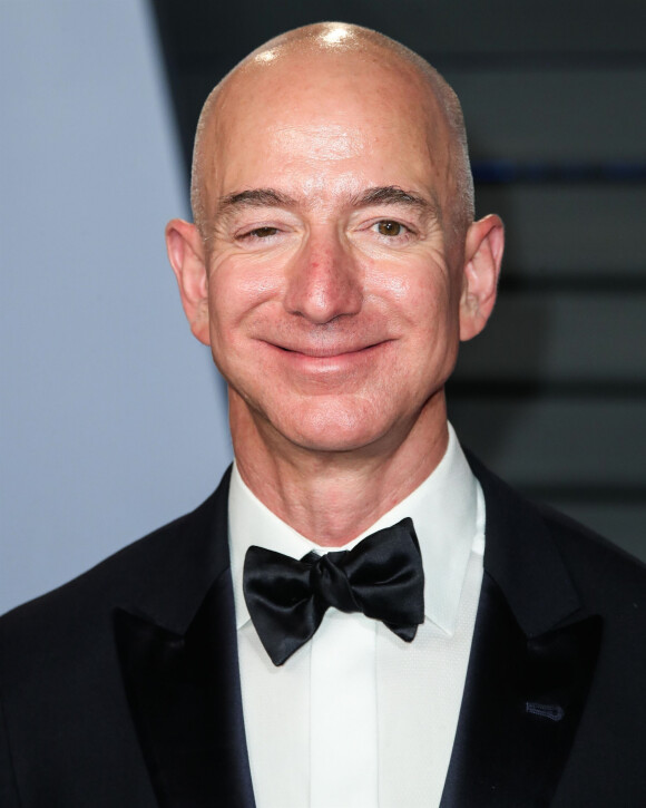 Jeff Bezos à la soirée Vanity Fair Oscar au Wallis Annenberg Center à Beverly Hills, le 4 mars 2018