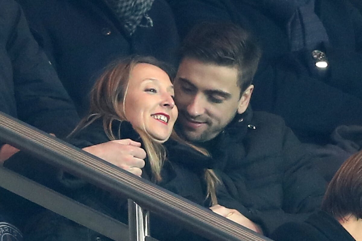 Photo : Audrey Lamy et son compagnon Thomas Sabatier © Cyril  Moreau/Bestimage - Purepeople