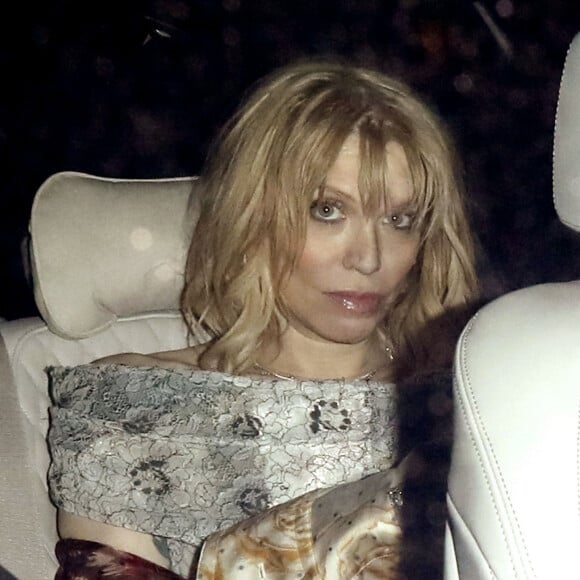 Courtney Love - Arrivées à la soirée Netflix BAFTA au Chiltern Firehouse à Londres, le 3 février 2020