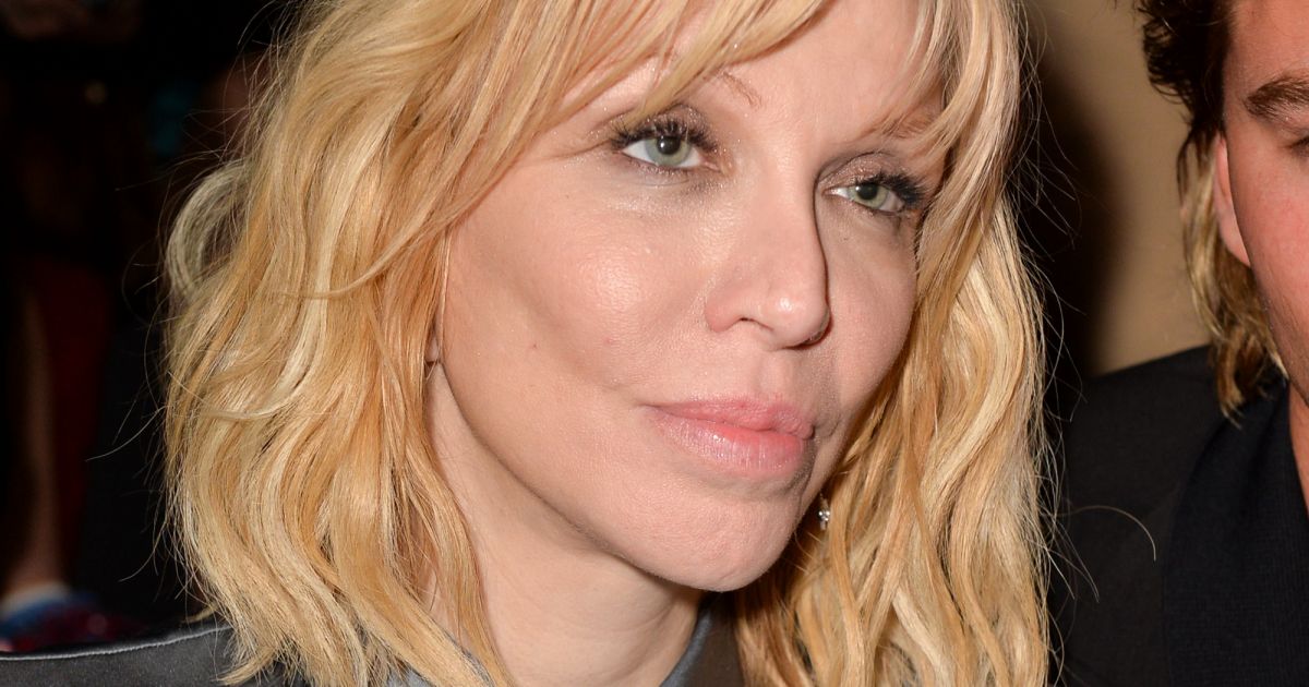 Courtney Love - Front row du défilé de mode Homme automne-hiver 2020/2021 Dior Homme lors de la ...