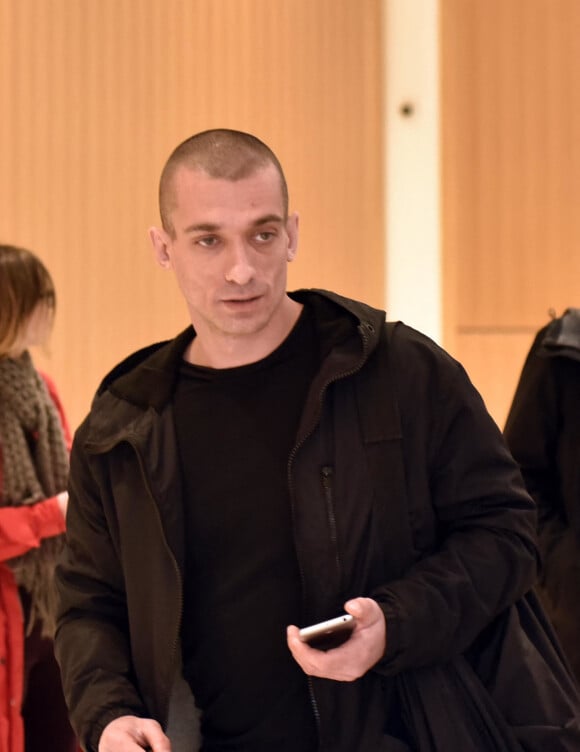 Piotr Pavlenski au tribunal à Paris, le 10 janvier 2019.
