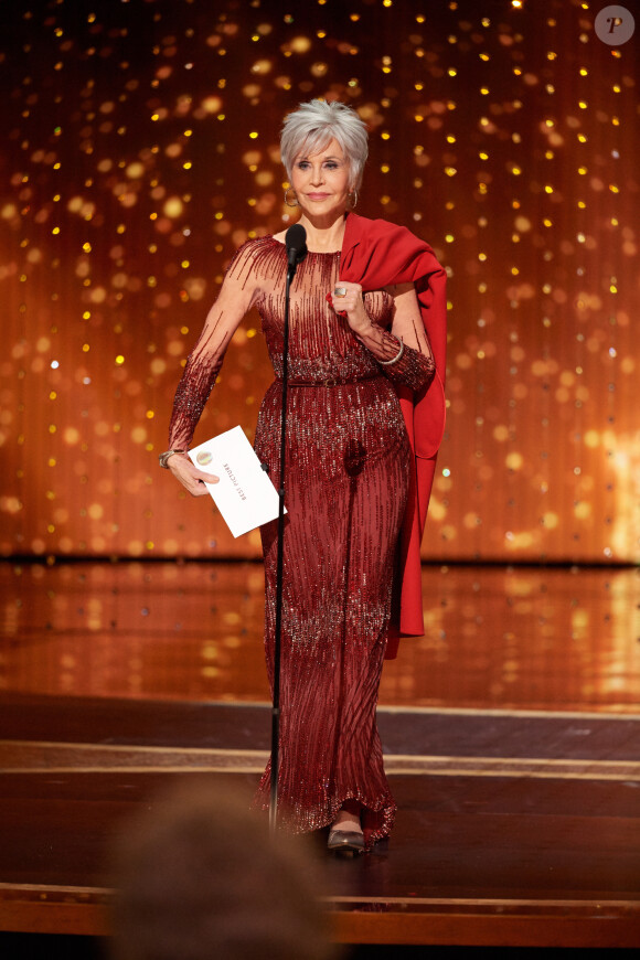 Jane Fonda lors de la 92e cérémonie des Oscars 2020 au Hollywood and Highland à Los Angeles, Californie, Etats-Unis, le 9 février 2020. © CPA/Bestimage