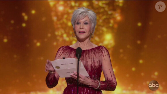 Jane Fonda lors de la 92e cérémonie des Oscars 2020 au Hollywood and Highland à Los Angeles, Californie, Etats-Unis, le 9 février 2020. © CPA/Bestimage