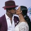 Ne-Yo et sa femme Crystal Renay - People à la cérémonie des Latin American Music Awards au Dolby Theater à Hollywood, Los Angeles, le 17 octobre 2019. © Prensa Internacional via ZUMA Wire/Bestimage