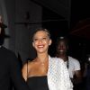 Ne-Yo et sa femme Crystal Renay sont allés diner en amoureux au restaurant Craig à West Hollywood, le 11 juillet 2018