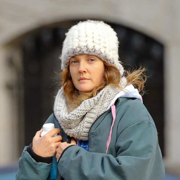 Exclusif - Drew Barrymore dans les rues de New York. Le 9 janvier 2020. @Felipe Ramales/Splash News/ABACAPRESS.COM