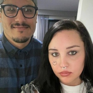 Amanda Bynes et son fiancé Paul sur Instagram, le 15 février 2020.
