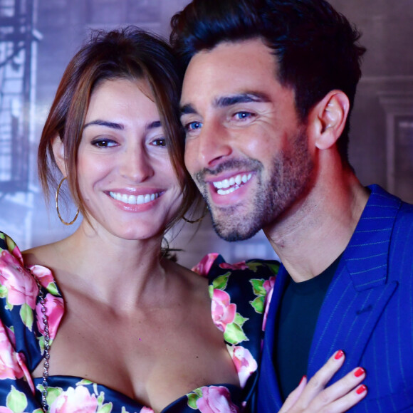 Valentin Léonard et sa compagne Rachel Legrain-Trapani (Miss France 2007) lors de la soirée de réouverture de la boutique "Breitling", située rue de la Paix. Paris, le 3 octobre 2019. © Rachid Bellak/Bestimage