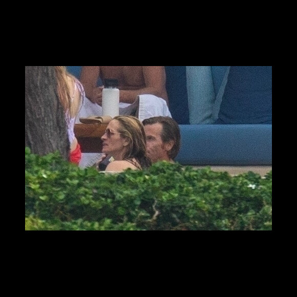 Exclusif  Julia Roberts profite de ses vacances en famille en bikini à Puerto Vallarta, Mexique le 1er février 2020.