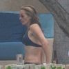 Exclusif Julia Roberts profite de ses vacances en famille en bikini à Puerto Vallarta, Mexique le 1er février 2020.