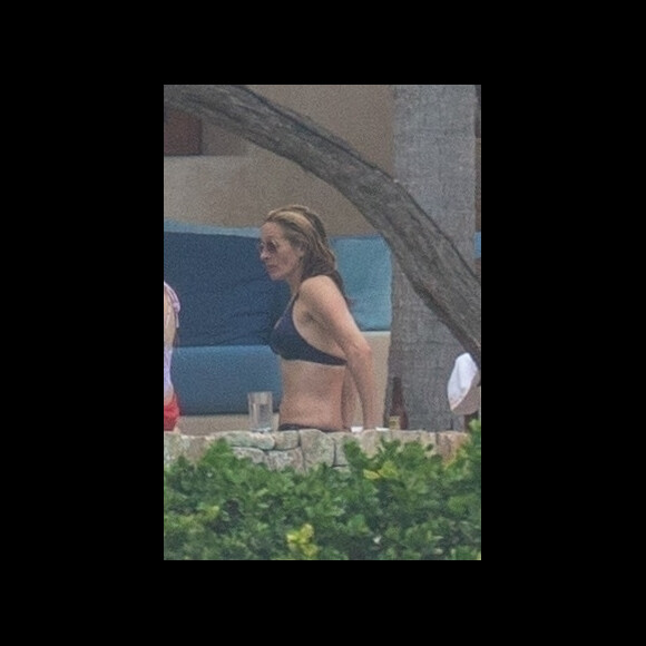 Exclusif  Julia Roberts profite de ses vacances en famille en bikini à Puerto Vallarta, Mexique le 1er février 2020.