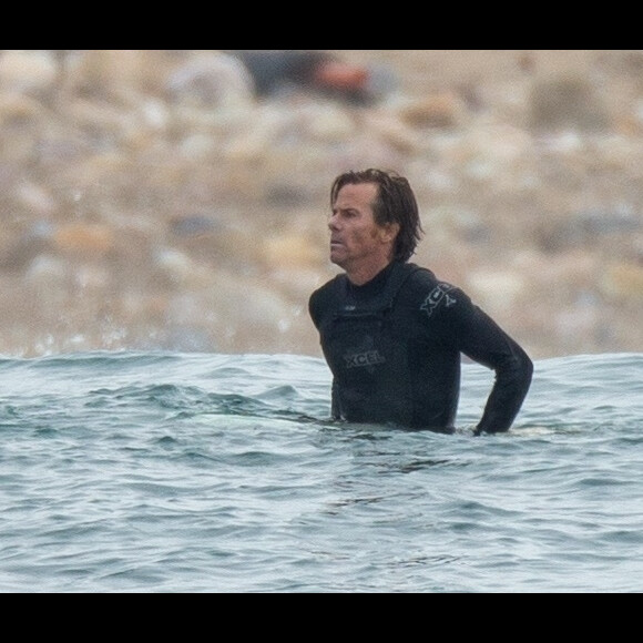 Exclusif - Daniel Moder, le mari de Julia Roberts, profite de ses vacances en famille en bikini à Puerto Vallarta, Mexique le 1er février 2020.