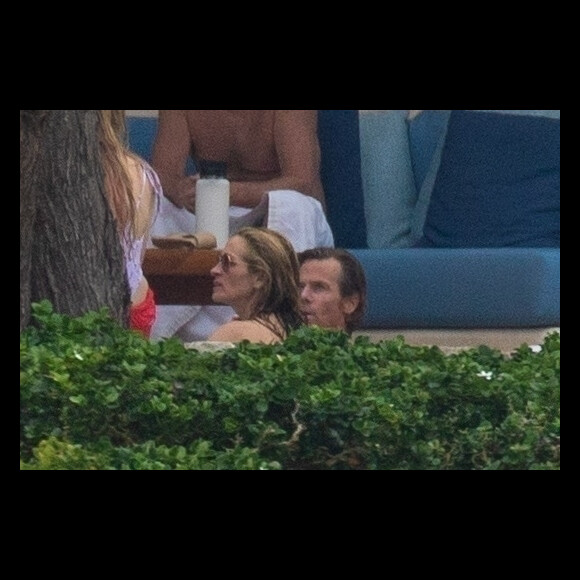 Exclusif  Julia Roberts profite de ses vacances en famille en bikini à Puerto Vallarta, Mexique le 1er février 2020.
