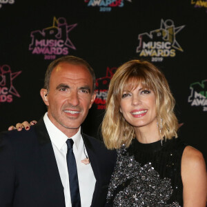Nikos Aliagas et sa compagne Tina - 21e édition des NRJ Music Awards au Palais des festivals à Cannes le 9 novembre 2019. © Dominique Jacovides/Bestimage