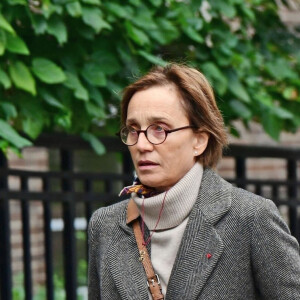 Exclusif - L'actrice anglaise Kristin Scott Thomas à Londres, le 7 octobre 2019.